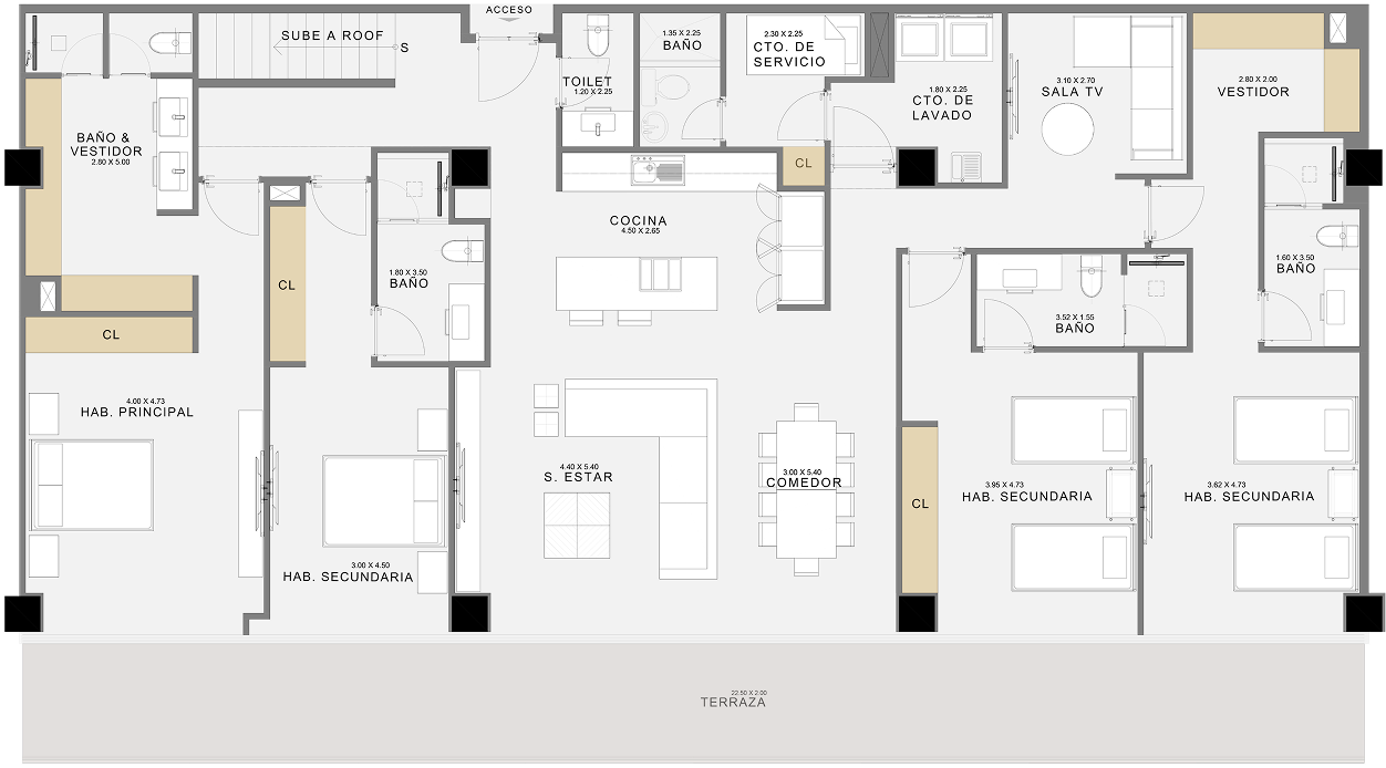 Penthouse Principal